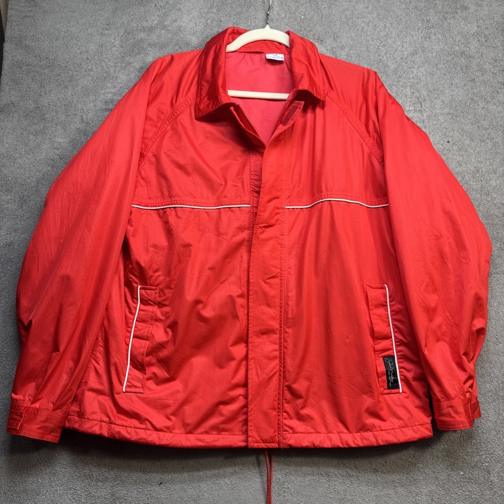 Vintage Jack Nicklaus Red Gore-Tex Windbreaker Rain Jacket Men's Medium